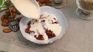 Тыквенная гранола с мёдом, корицей и орехами