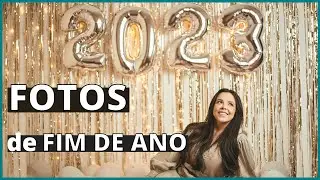 Fotos de Ano Novo!!! Cenário CRIATIVO e Fácil de fazer!!! ✨