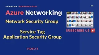 Azure Networking | How to use Application Security Group & Service TAG | Network Security Group |V-4