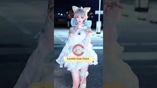 Lynette Cute Voice 😍 Genshin Impact Cosplay #shorts