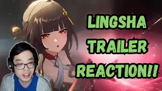 REACTING To Lingsha's Trailer 🐇 | Honkai: Star Rail