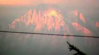tramonto sulle montagne 30/10/12