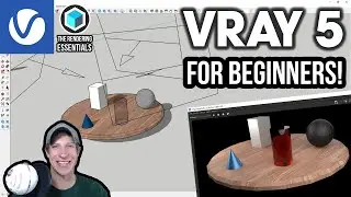 Getting Started with VRAY 5! Beginners Start Here!