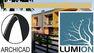 How to import ArchiCAD project in collada files to Lumion for starting rendering to Lumion beginners