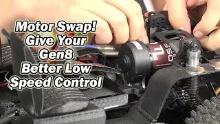 CrawlMaster Pro Motor Upgrade Tested On The Redcat Racing Gen8 Scout - Holmes Hobbies