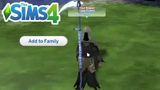 How To Add The Grim Reaper To Your Family/Household (PC, PS4, XBOX, PS5, MAC) - The Sims 4