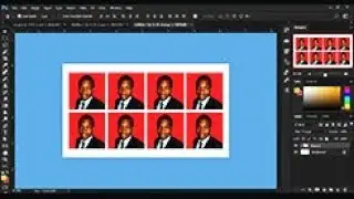 how to create passport photo studio in photoshop (PART 1 )