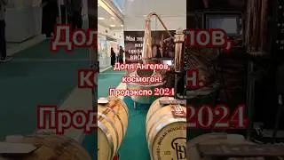 Доля Ангелов, космогон. #продэкспо2024 #доляангелов #distillery #shorts