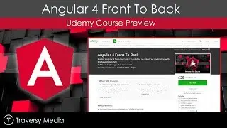 Angular 4 Front To Back: Udemy Course Preview