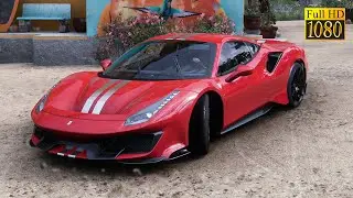 Forza Horizon 5 | 488 Pista Ferrari Car Original Color Engine Sound Gameplay | RTX 3050 Graphics