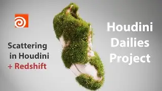 Scattering in Houdini Tutorial + Redshift + HIP - Houdini dailies 2
