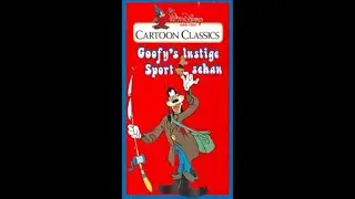 Goofy's lustige Sportschau German VHS Opening (Disney) 1985?