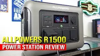 1800W From This Silent Generator! AllPowers R1500 Solar Generator Review