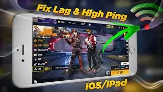 How To Solve lag Problem in Free Fire in iPhone | solve high ping issue in iphone free fire