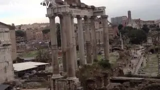 ИТАЛИЯ: Где висит Юля и сидит мэр Рима... архитектура античного города... ROME ITALY