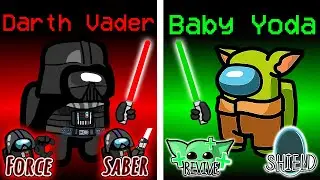 Among Us DARTH VADER vs BABY YODA
