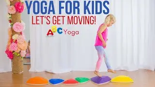 Kids Yoga | LET'S GET MOVING! | Child's Pose Yoga