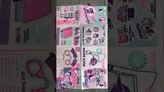 8 page zine w/ 1 SHEET of PAPER