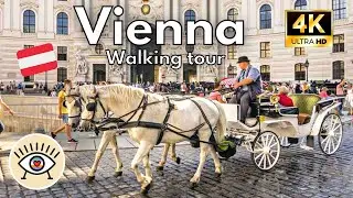 Vienna, Austria [4K] HDR ✅ “Walking Tour” Walk with subtitles!