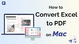 How to Convert Excel to PDF on Mac | Wondershare PDFelement 8