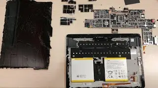 Surface Go Rough Teardown For Fun. Let's see if there is anything we can salvage.