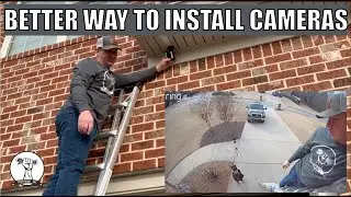 EASY Ring Camera System Install - No Drilling In Your Home!