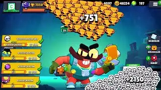 CLANCY İLE TEK SEFERDE +750 KUPA KASTIM !! BRAWL STARS