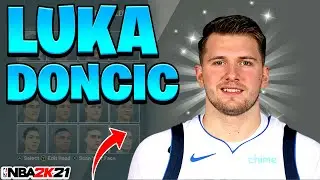*NEW* LUKA DONCIC FACE CREATION NBA 2K21! HOW TO BUILD LUKA DONCIC IN 2K21!