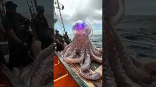 Giant Sea Monsters Caught by Fishermen! 🐙🎣#GiantSeaCreatures #FishingDiscoveries #OceanMysteries