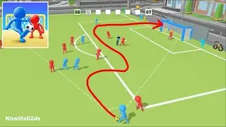 Super Goal - Soccer Stickman - Level 84 - 89 Gameplay (Android)