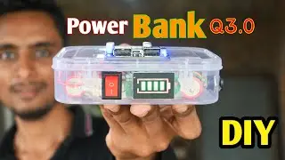 how to make a powerbank at home || fast charging karne wala power bank kaise banaen