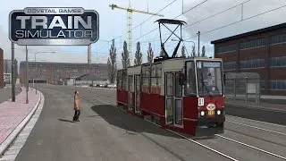 Railworks | Трамвайный маршрут и поездка на Kontal105Na в Train Simulator 2017