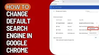 How to Change Default Search Engine in Google Chrome (2024) | Switch to Any Search Engine EASILY