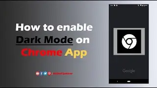 How to change Chrome to Dark Mode