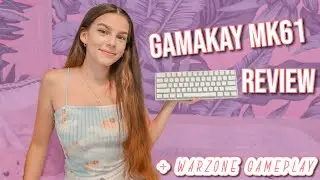 Gamakay MK61 Gaming Keyboard Review + Warzone Gameplay