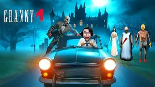 I Escaped With Car From Granny's New House....(GRANNY 4 )