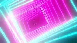 NEON Rectangle Animated Background Loop 🔷 No Copyright Background | Video 4K Video (Ultra HD)