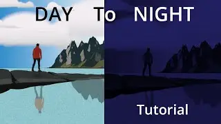 Change Day into Night Motion Graphics I After Effects Tutorial