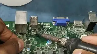 dell vostro 3670 stopped working usb port problem repair Motherboard