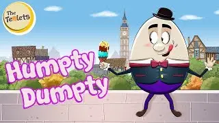 Humpty Dumpty Rhyme for Preschoolers I Nursery Rhymes and Kid Songs I The Teolets