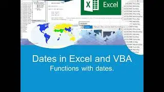 Dates in Excel and VBA. Functions with dates