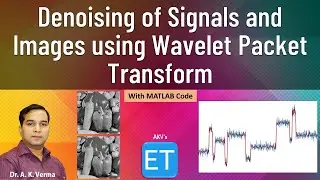 Denoising of Signals and Images using Wavelet Packet Transform (With code)