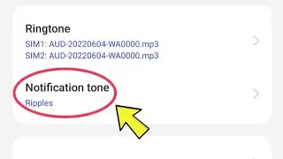 Notification tone change Reno 6 Pro phone | notification tone update in OPPO phone