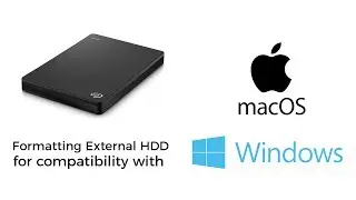 Format An External Hard Drive For Use With Mac & Windows