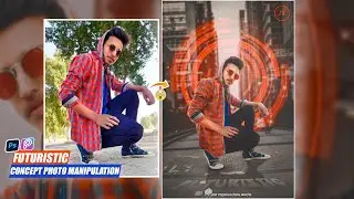 Photoshop Tutorial - Futuristic Amazing Editing - AA Production Edits