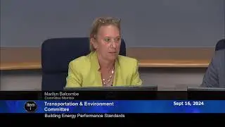 Sep. 16, 2024 - TE Committee Worksession