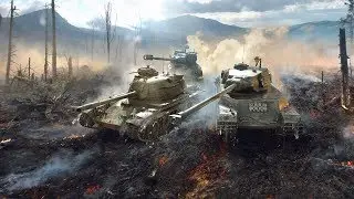 ПРОДОЛЖАЕМ КАТАТЬ НА ЛИНИИ ФРОНТА. 2 ЭТАП. WORLD OF TANKS [1440]