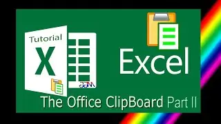 How to Use the Office Excel Clipboard | Using the Excel Clipboard Part II