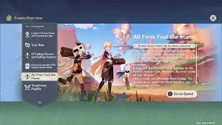 Genshin Impact 5.2 All Fires Fuel the Flame Interlude Quest