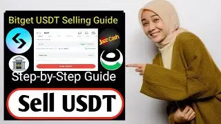 Bitget USDT ko kaise sell kartye hain | How to sell Bitget usdt | Bitget USDT Selling Guide |